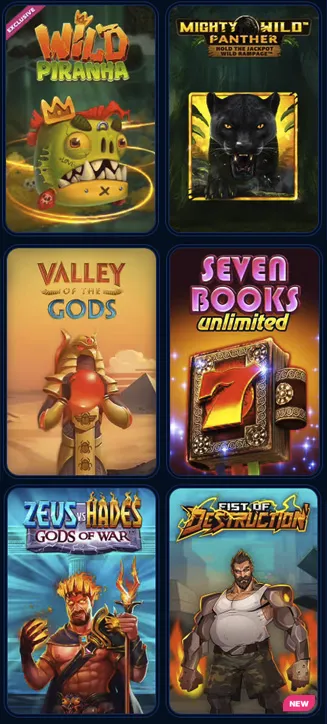 Boomerang Bet popular games on mobile