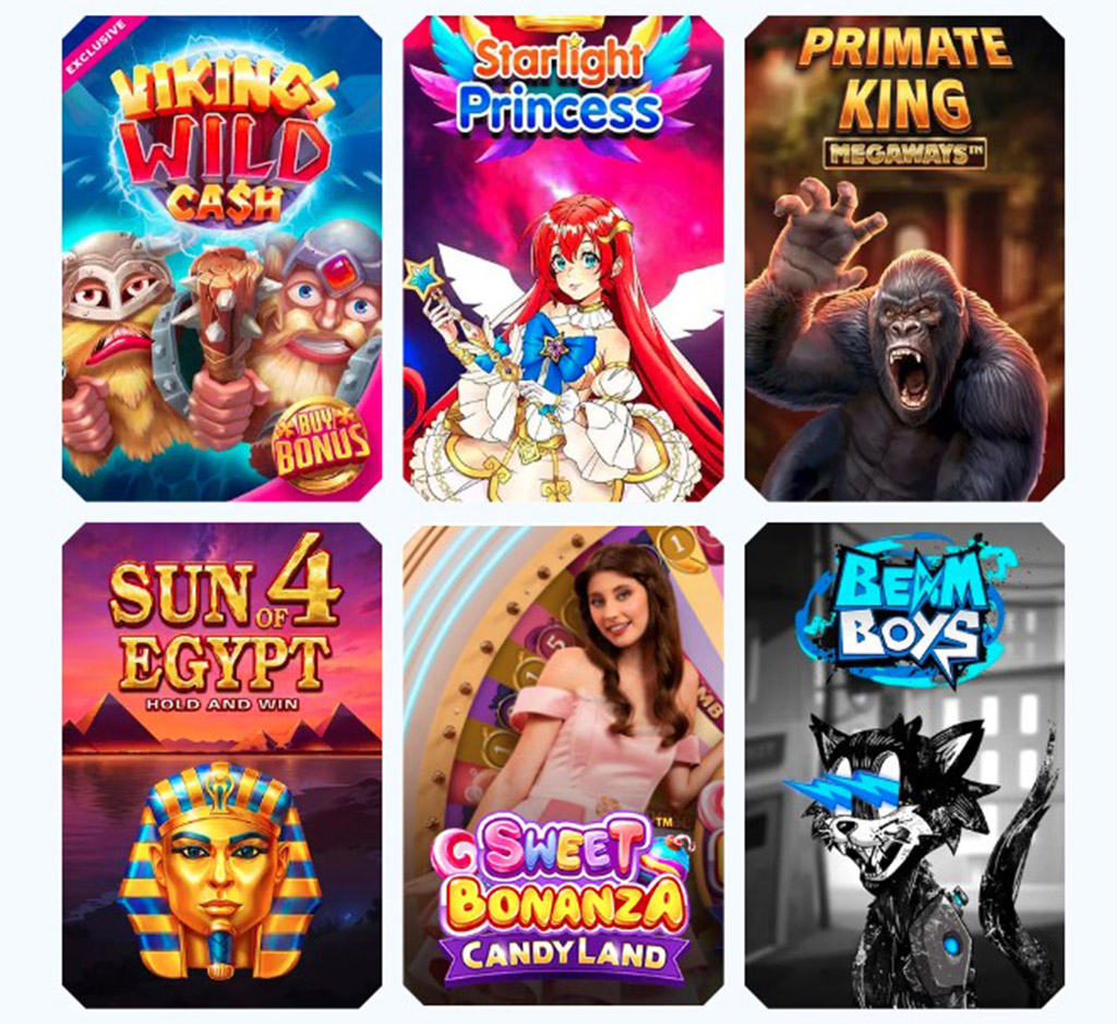 Sportaza popular games on desktop